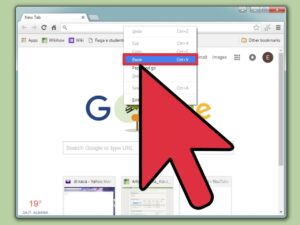 Cara mengcopy link di laptop