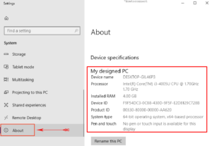 Cara cek spesifikasi laptop