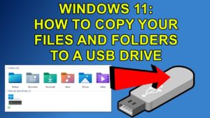 Cara mengcopy file di laptop ke flashdisk
