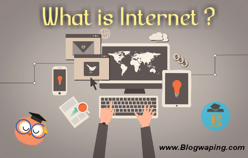 Internet works diagram network does networks connected information networking picture systems guide above isp web telecommunications server through via campus Jaringan internet adalah