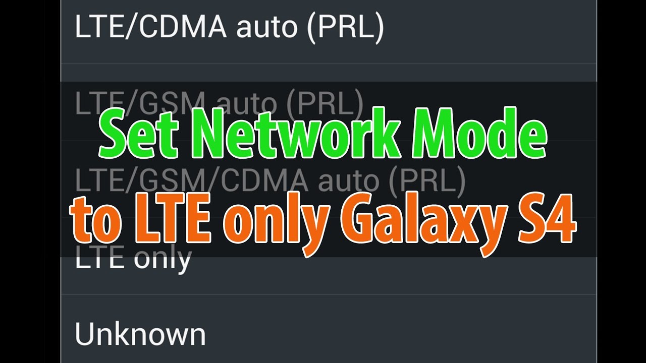 Network mode samsung 4g lte only Kode jaringan 4g samsung