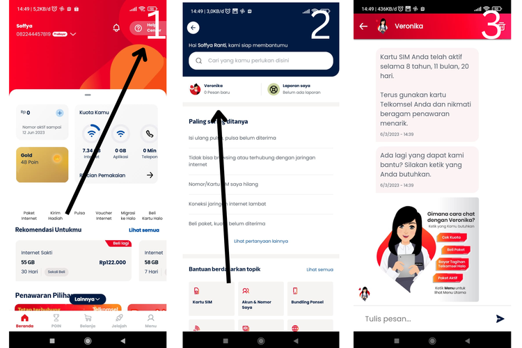 Cara Cek Umur Kartu Telkomsel dengan Mudah 14 Cara cek umur kartu telkomsel
