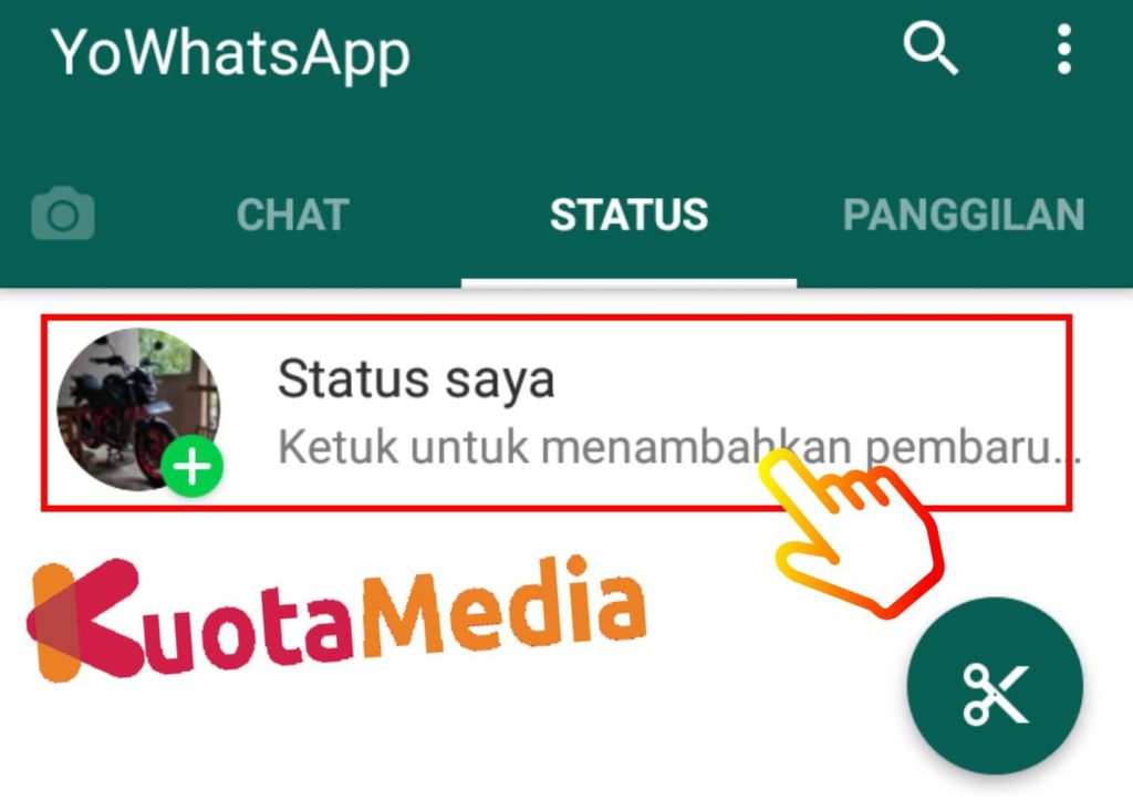 Cara Menghitamkan Video Status WA