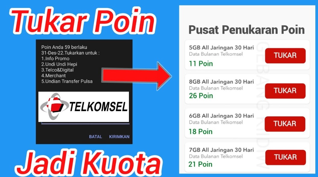 Cara Tukar Poin Telkomsel Jadi Kuota Internet 11 Cara tukar poin telkomsel jadi kuota