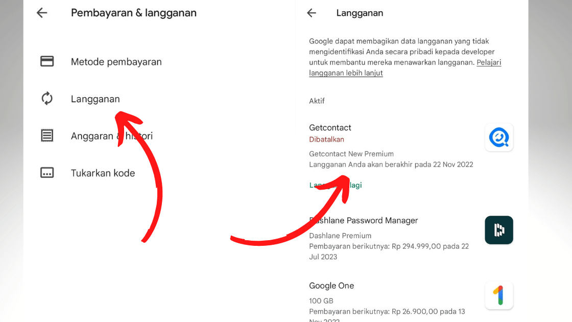 Cara Berhenti Langganan GetContact