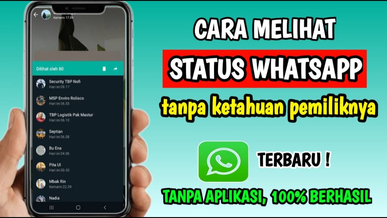 Cara Melihat Story WA Tanpa Ketahuan 11 Cara melihat story wa tanpa ketahuan